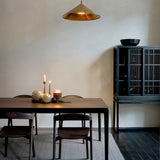 Bok dining chair - varnished oak - brown White Cliff Studio Dining Chair