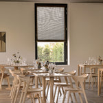 Bok dining chair - varnished oak - Cognac leather White Cliff Studio Dining Chair