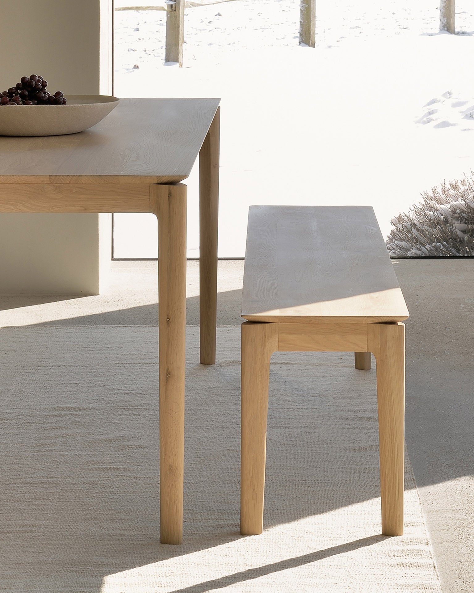 Bok Dining Table White Cliff Studio Dining Table