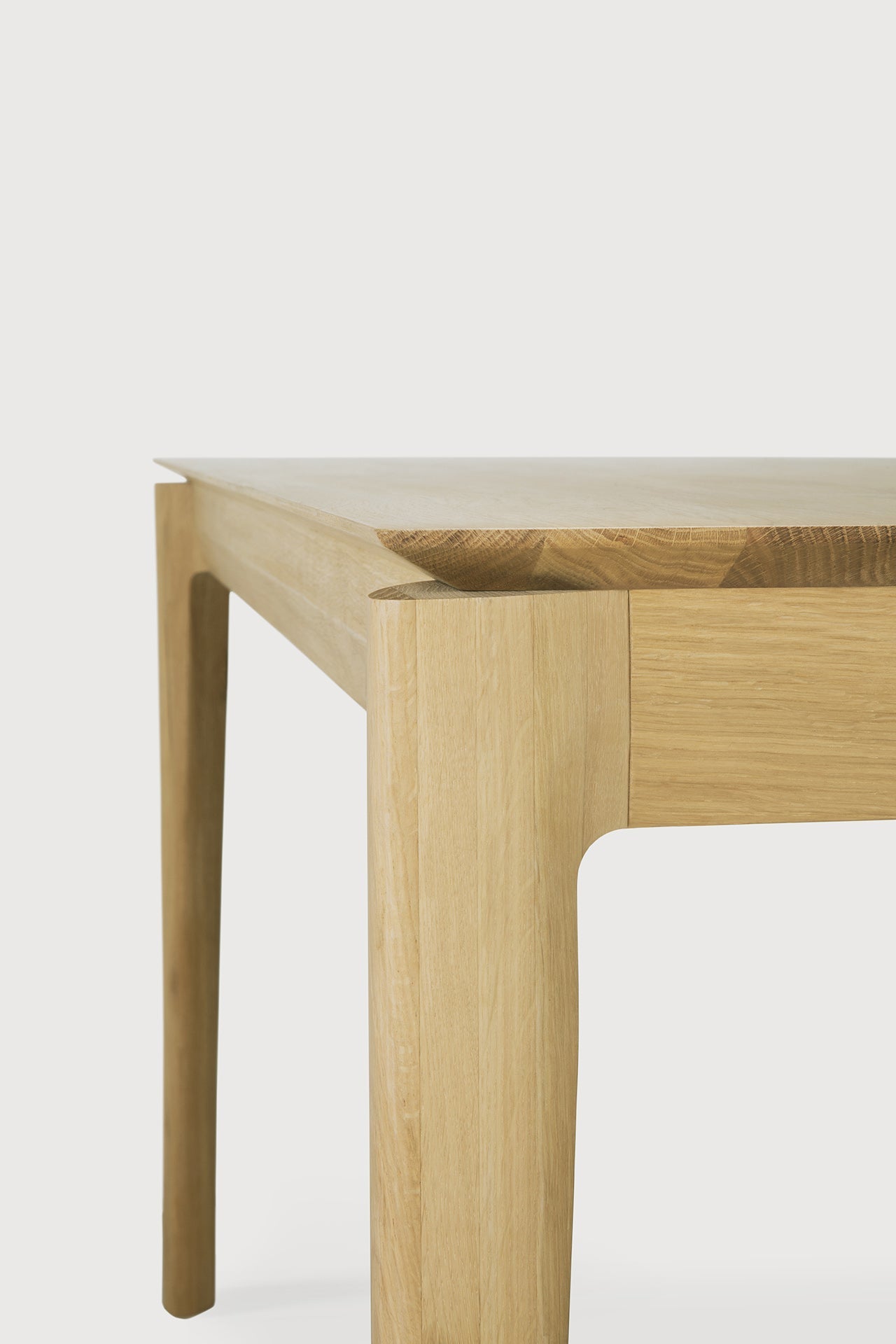 Bok dining table - oak - square White Cliff Studio Dining Table