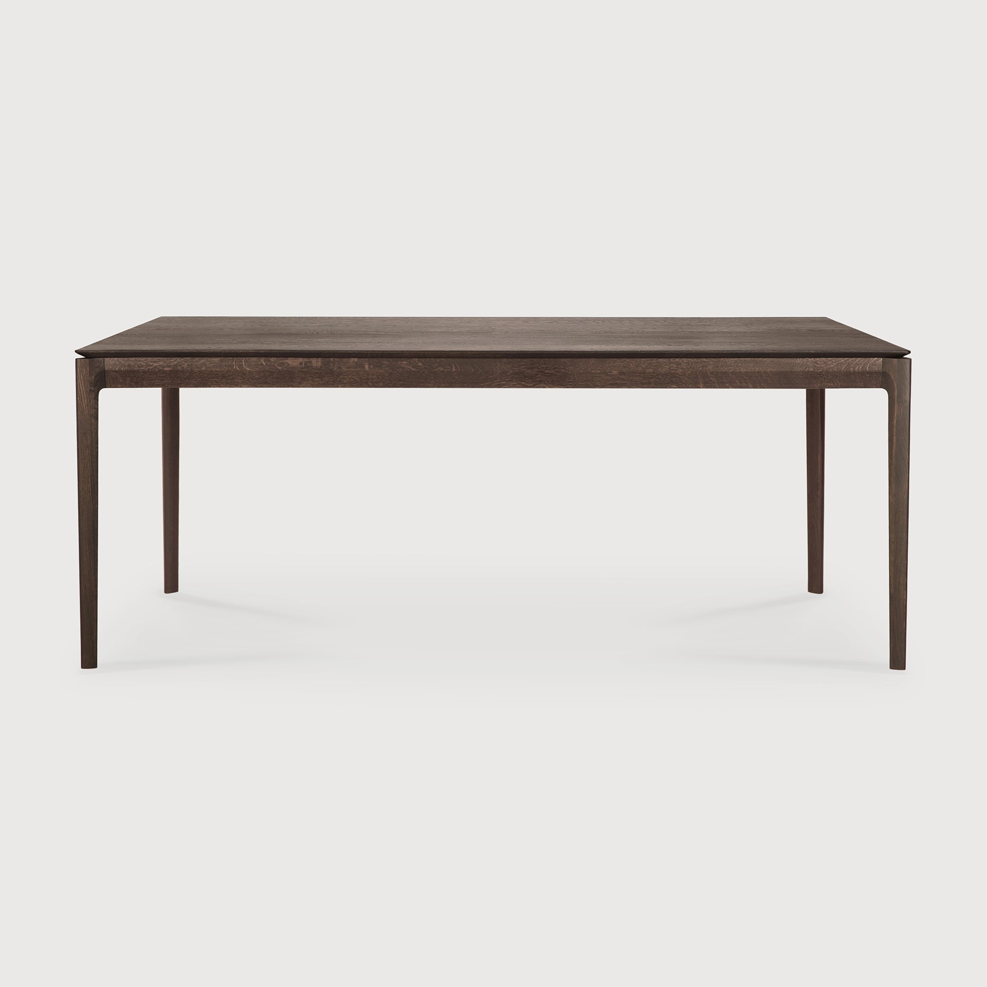Bok dining table - varnished oak - brown - rectangular White Cliff Studio Dining Table