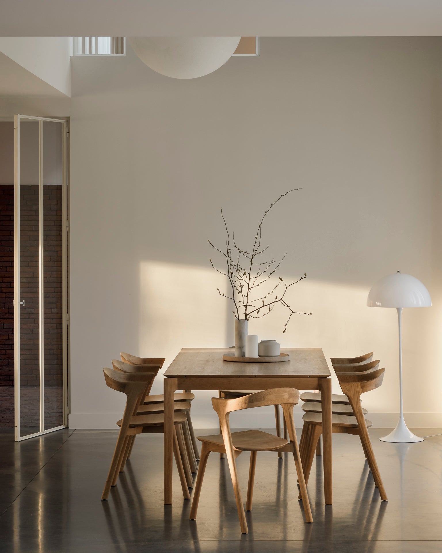 Bok Extendable Dining Table White Cliff Studio Dining Table