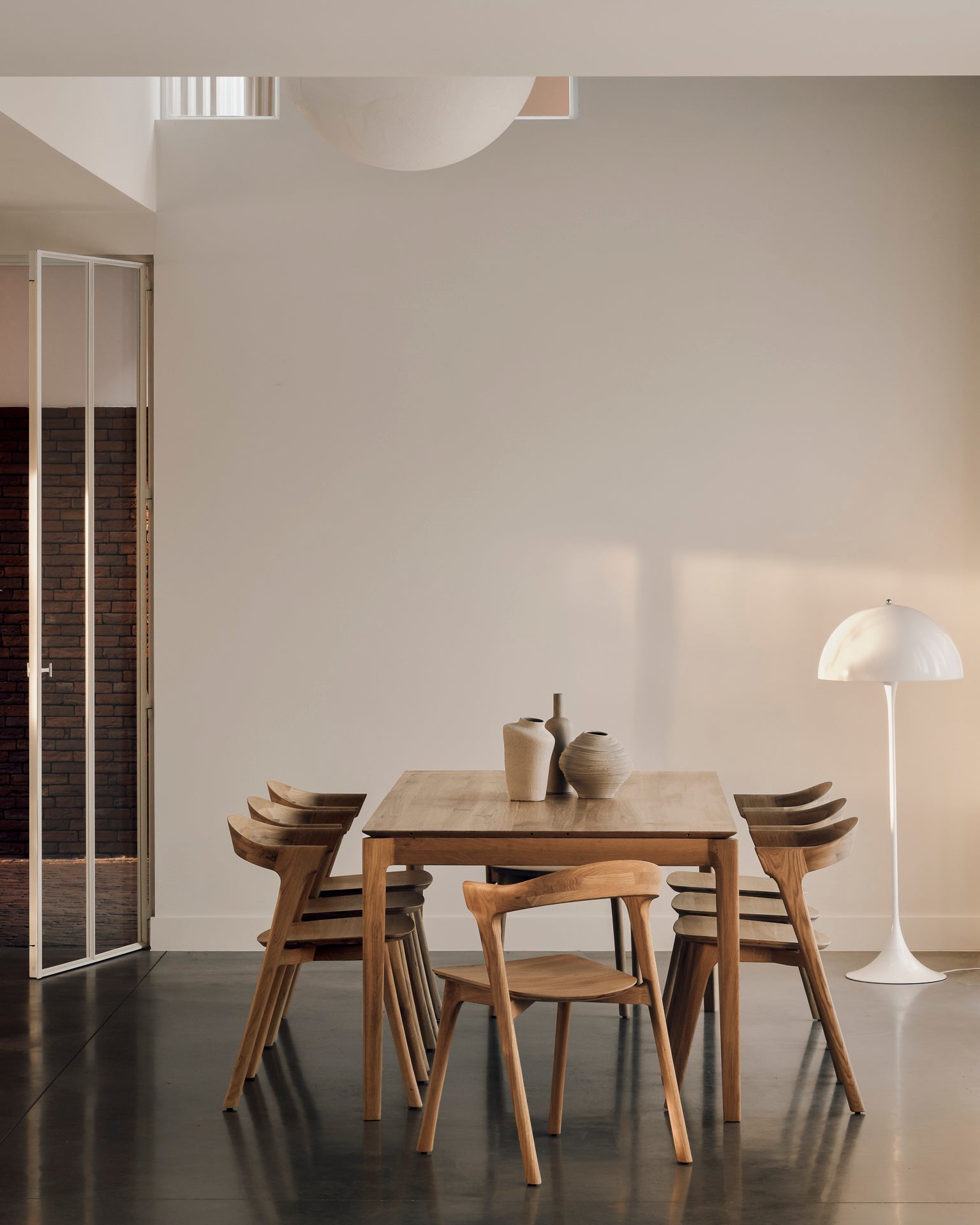 Bok Extendable Dining Table White Cliff Studio Dining Table