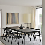 Bok Extendable Dining Table White Cliff Studio Dining Table