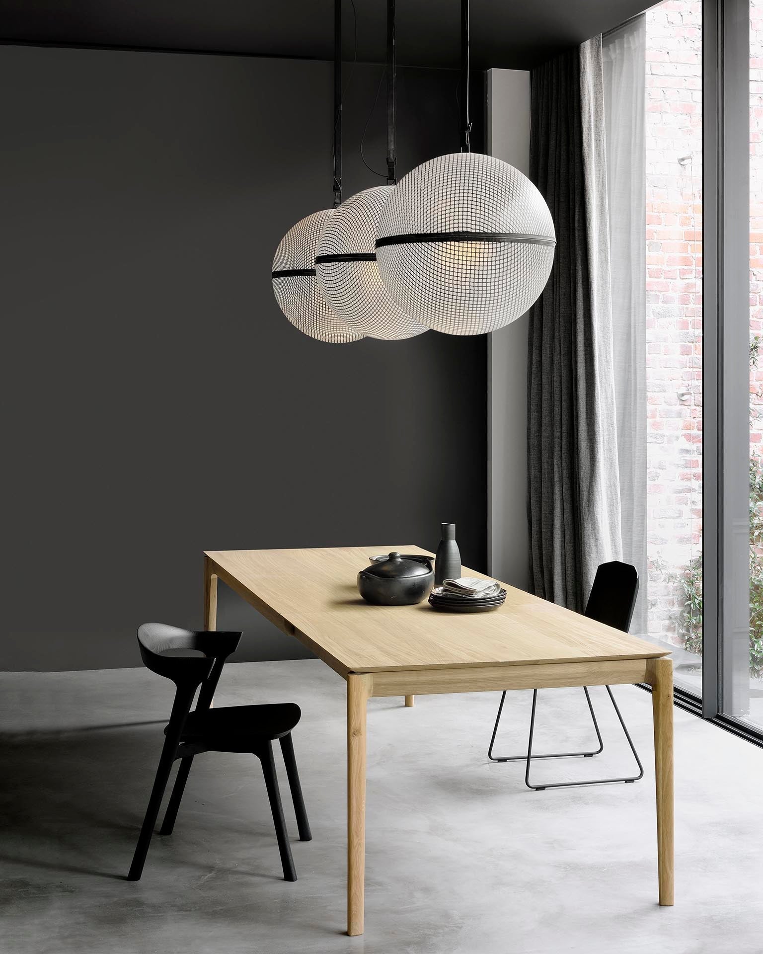 Bok Extendable Dining Table White Cliff Studio Dining Table