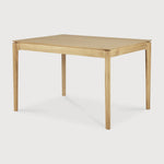 Bok extendable dining table - oak - rectangular White Cliff Studio Dining Table