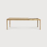 Bok extendable dining table - oak - rectangular White Cliff Studio Dining Table