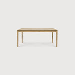 Bok extendable dining table - oak - rectangular White Cliff Studio Dining Table