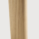 Bok extendable dining table - oak - round White Cliff Studio Dining Table