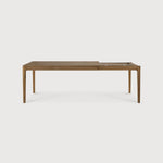 Bok extendable dining table - teak - rectangular White Cliff Studio Dining Table