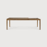 Bok extendable dining table - teak - rectangular White Cliff Studio Dining Table