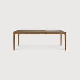 Bok extendable dining table - teak - rectangular White Cliff Studio Dining Table