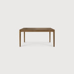 Bok extendable dining table - teak - rectangular White Cliff Studio Dining Table