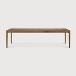 Bok extendable dining table - teak - rectangular White Cliff Studio Dining Table
