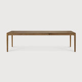 Bok extendable dining table - teak - rectangular White Cliff Studio Dining Table