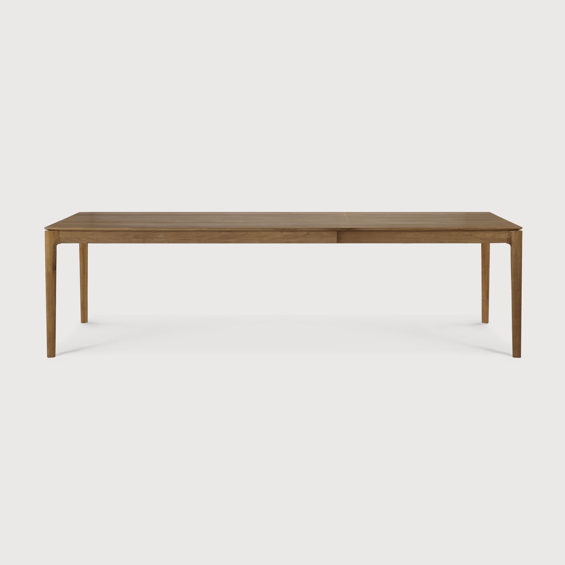Bok extendable dining table - teak - rectangular White Cliff Studio Dining Table