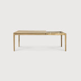 Bok extendable dining table - varnished oak - rectangular White Cliff Studio Dining Table