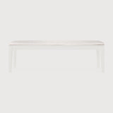 Bok Outdoor Bench Cushion White Cliff Studio Outdoor Bench