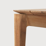 Bok outdoor bench frame - teak - 3+ seater White Cliff Studio Outdoor Bench