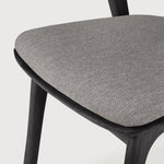 Bok outdoor dining chair cushion - Mocha fabric White Cliff Studio Outdoor Dining Chair