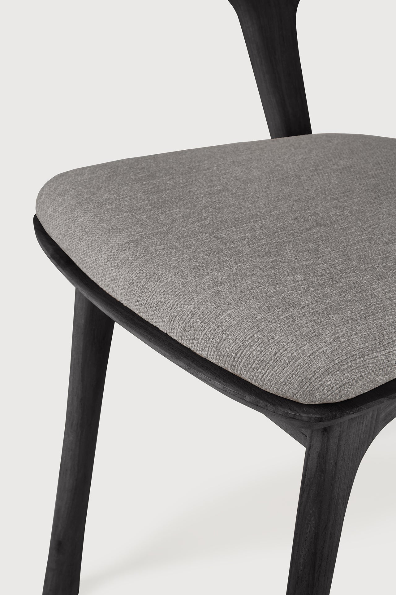 Bok outdoor dining chair cushion - Mocha fabric White Cliff Studio Outdoor Dining Chair