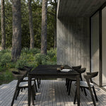 Bok outdoor dining chair cushion - Off White fabric White Cliff Studio Outdoor Dining Chair