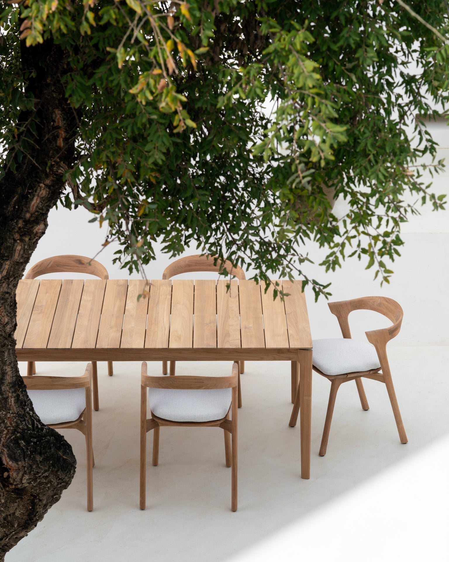 Bok Outdoor Dining Chair Cushion White Cliff Studio Outdoor Dining Chair