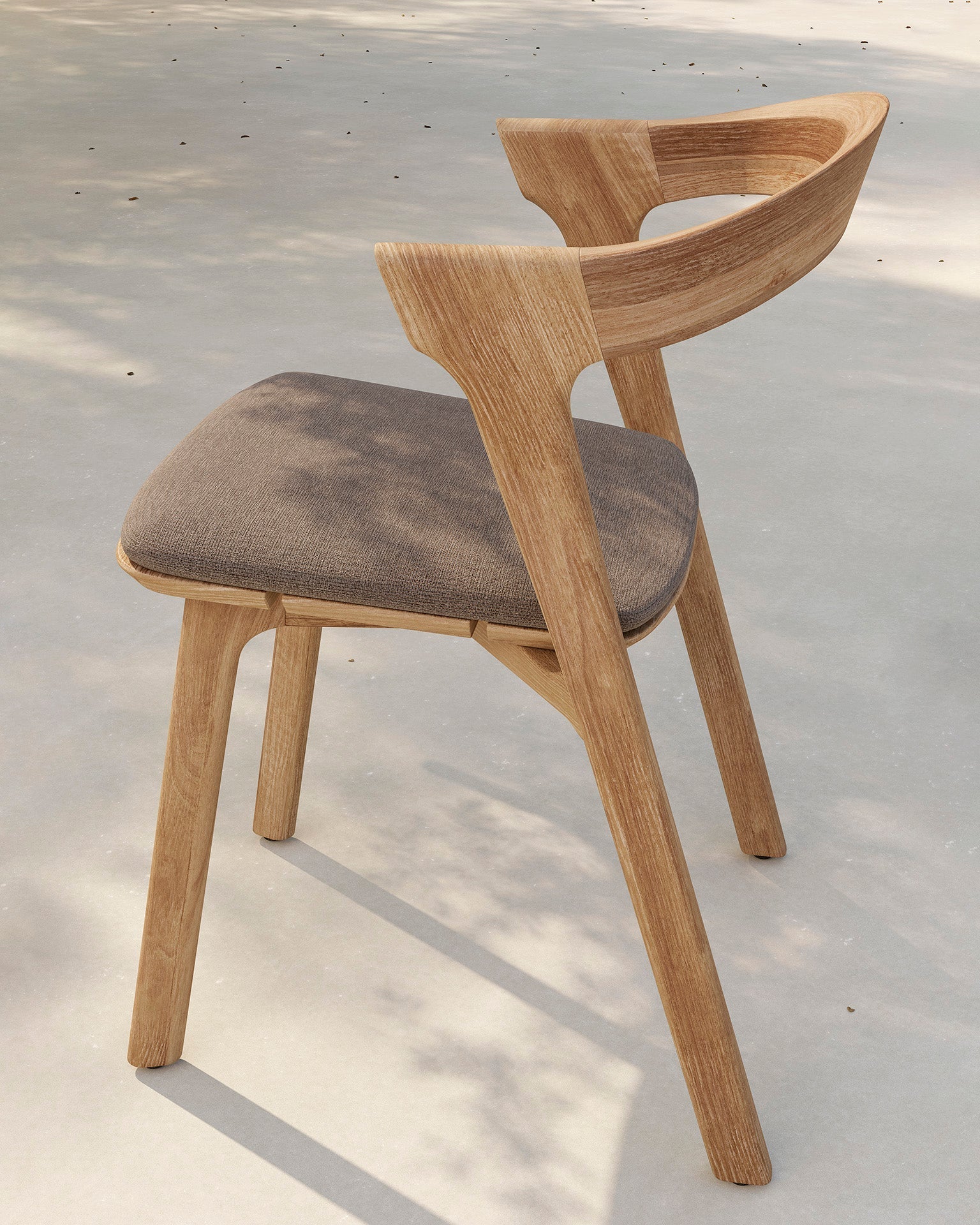 Bok Outdoor Dining Chair Cushion White Cliff Studio Outdoor Dining Chair