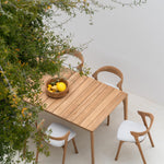 Bok Outdoor Dining Chair Cushion White Cliff Studio Outdoor Dining Chair