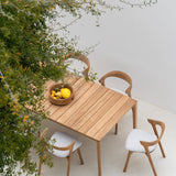 Bok Outdoor Dining Chair Cushion White Cliff Studio Outdoor Dining Chair