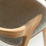 Bok Outdoor Dining Chair Cushion White Cliff Studio Outdoor Dining Chair