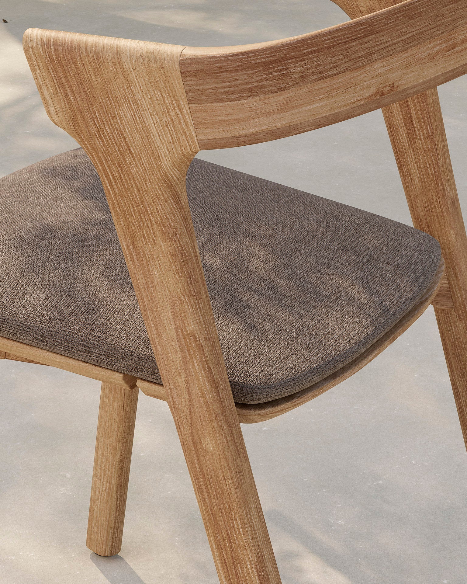 Bok Outdoor Dining Chair Cushion White Cliff Studio Outdoor Dining Chair