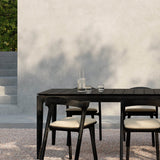 Bok Outdoor Dining Chair White Cliff Studio Outdoor Dining Chair