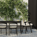 Bok Outdoor Dining Chair White Cliff Studio Outdoor Dining Chair