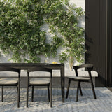 Bok Outdoor Dining Chair White Cliff Studio Outdoor Dining Chair