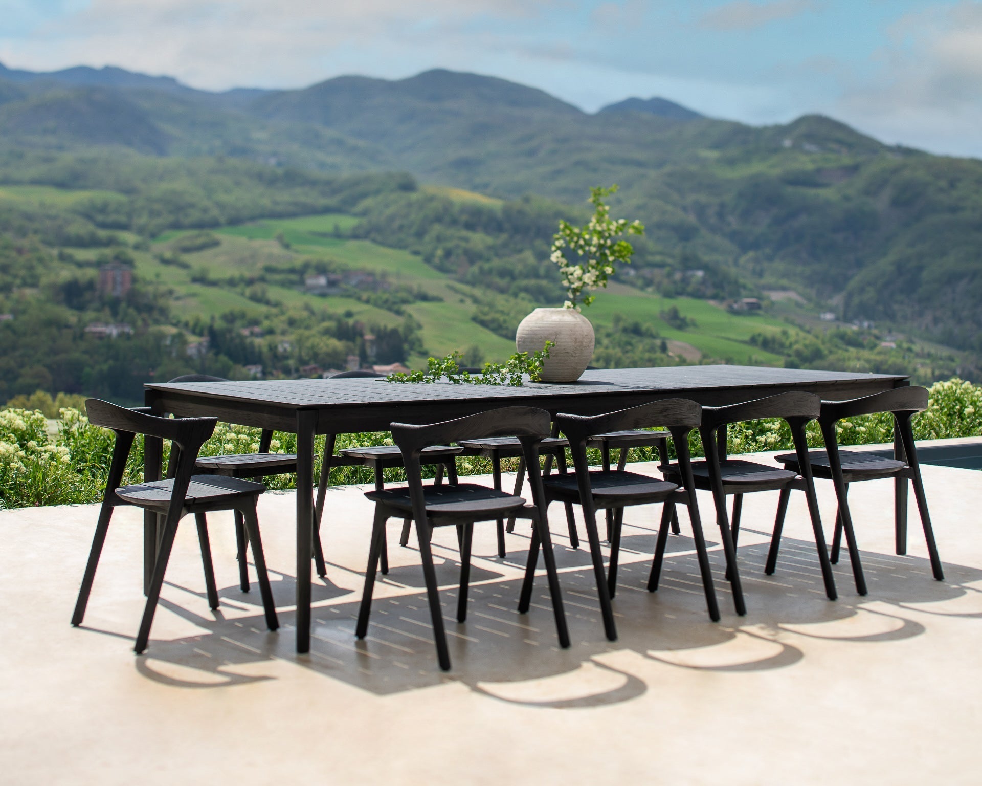 Bok Outdoor Dining Chair White Cliff Studio Outdoor Dining Chair