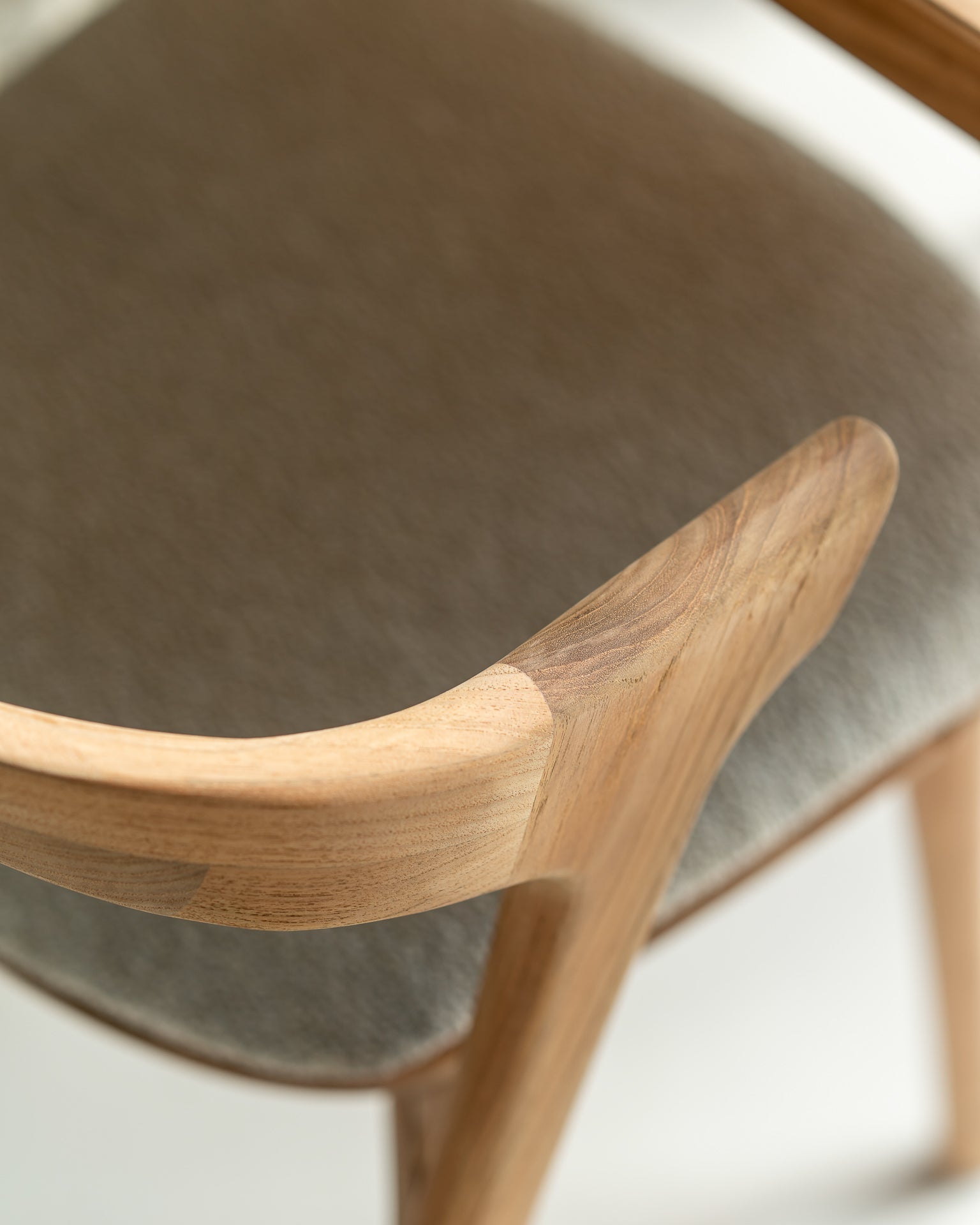 Bok outdoor dining chair - teak White Cliff Studio Outdoor Dining Chair