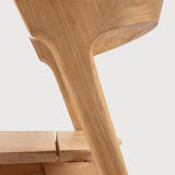 Bok outdoor dining chair - teak White Cliff Studio Outdoor Dining Chair