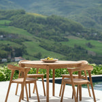 Bok Outdoor Dining Table White Cliff Studio Outdoor Dining Tables