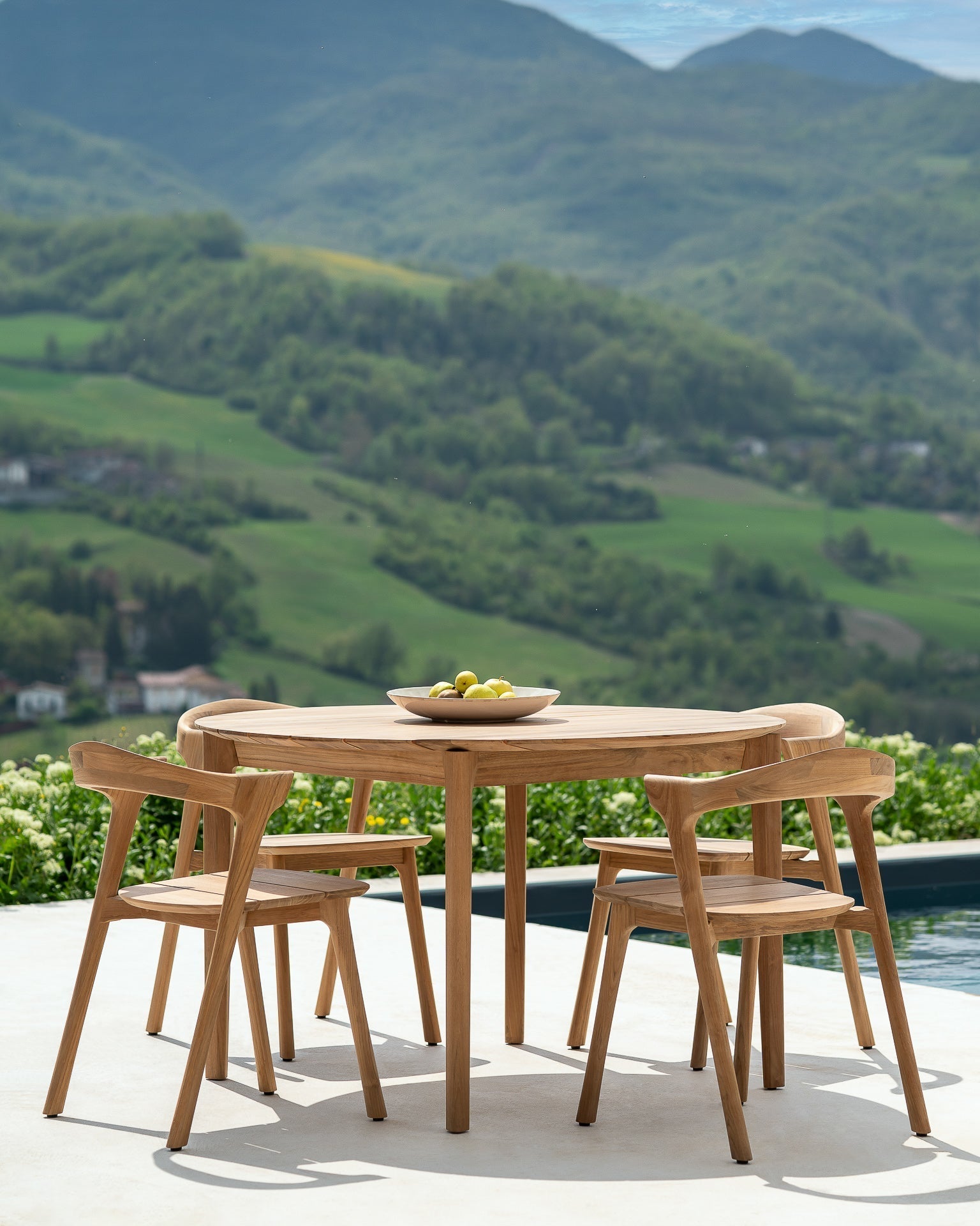 Bok Outdoor Dining Table White Cliff Studio Outdoor Dining Tables
