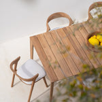 Bok Outdoor Dining Table White Cliff Studio Outdoor Dining Tables