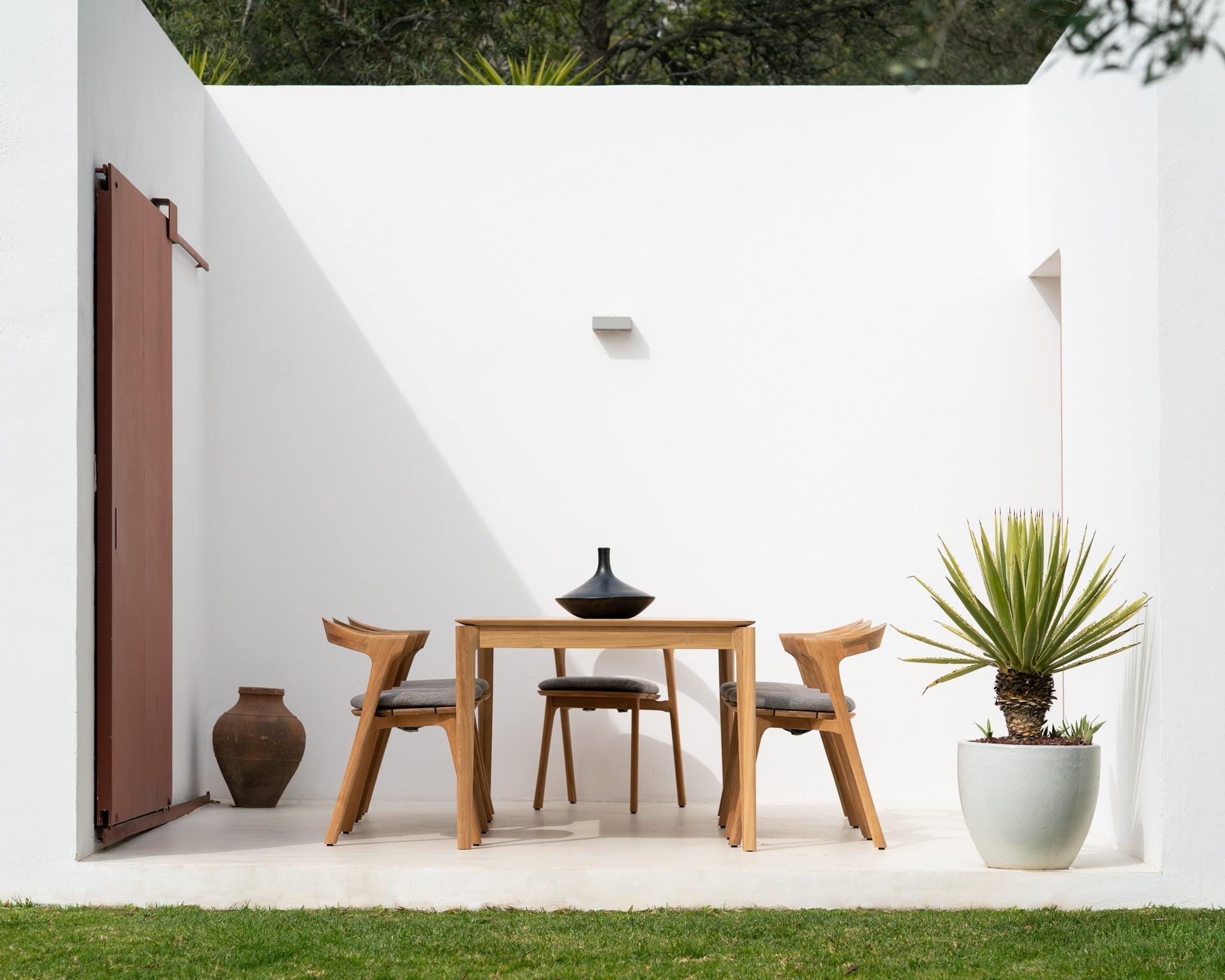 Bok Outdoor Dining Table White Cliff Studio Outdoor Dining Tables