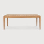 Bok outdoor dining table - teak - rectangular White Cliff Studio Outdoor Dining Table
