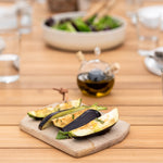 Bok outdoor dining table - teak - rectangular White Cliff Studio Outdoor Dining Table