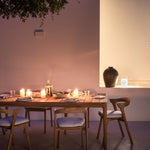 Bok outdoor dining table - teak - rectangular White Cliff Studio Outdoor Dining Table