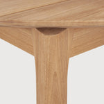 Bok outdoor dining table - teak - round White Cliff Studio Outdoor Dining Table