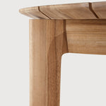 Bok outdoor dining table - teak - round White Cliff Studio Outdoor Dining Table