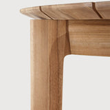 Bok outdoor dining table - teak - round White Cliff Studio Outdoor Dining Table