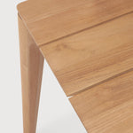 Bok outdoor dining table - teak - square White Cliff Studio Outdoor Dining Table