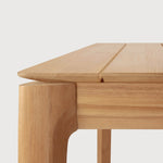 Bok outdoor dining table - teak - square White Cliff Studio Outdoor Dining Table